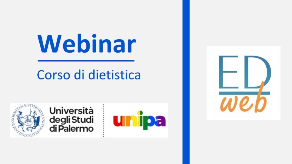 Partnership tra l’Università di Palermo UNIPA e EasydietWeb per i corsi di dietistica